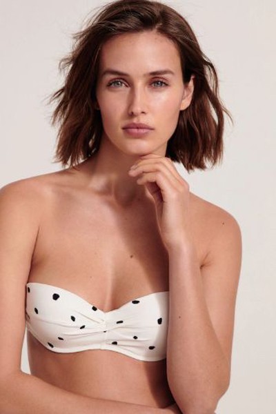 Printed Bikini Top from Mango