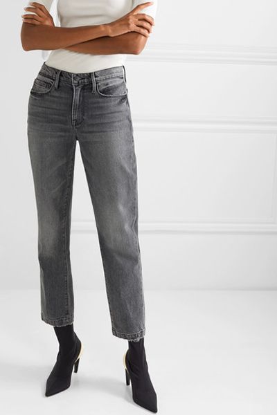 Le Nouveau Mid-Rise Straight-Leg Jeans