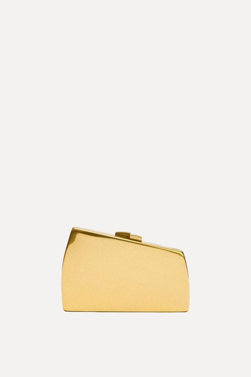 Metal Minaudière Clutch