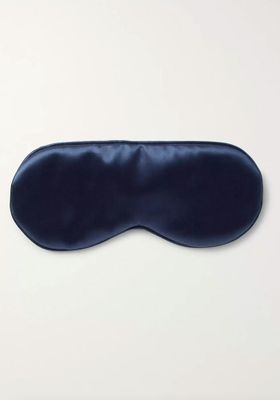 Embroidered Silk Eye Mask from Slip