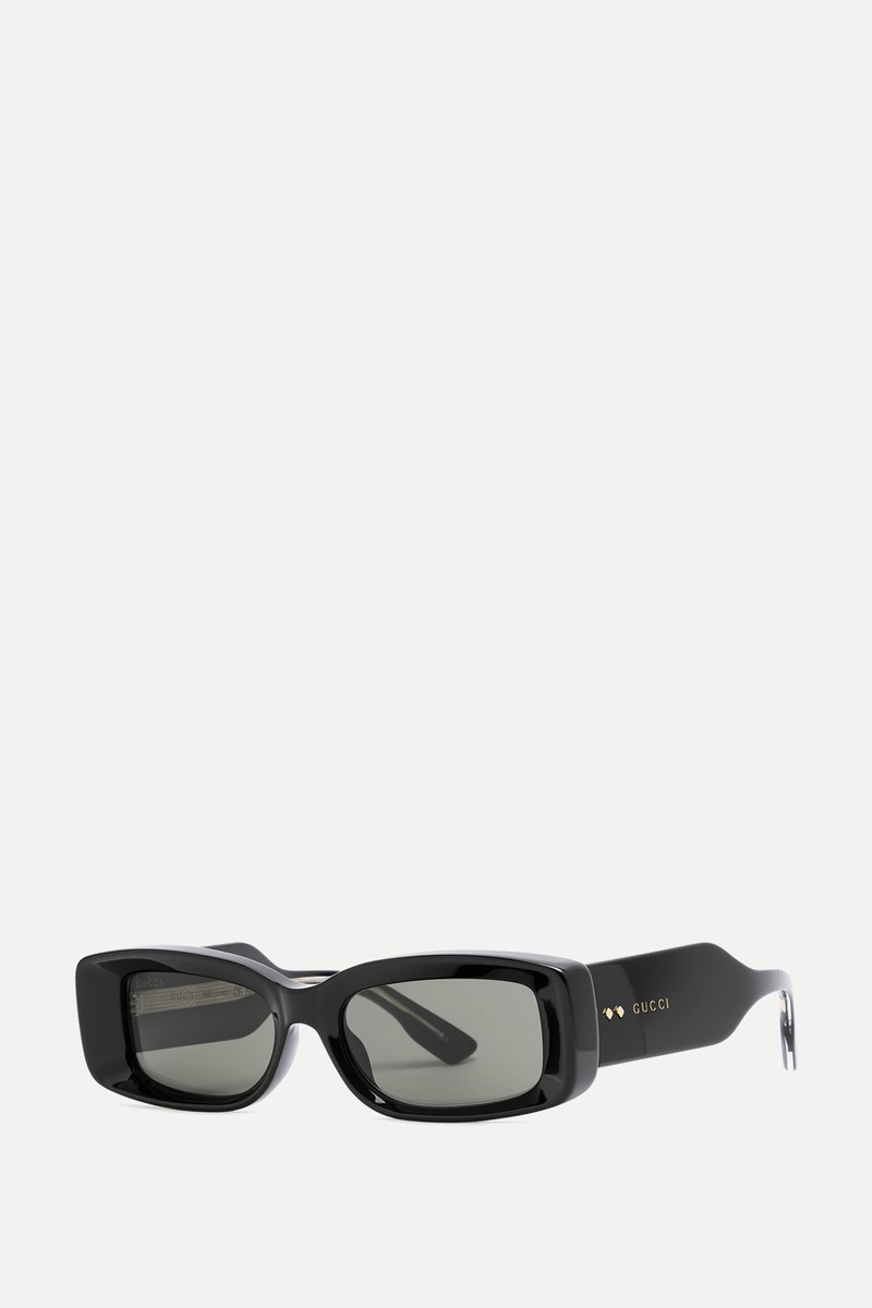 Rectangle-Frame Sunglasses from Gucci
