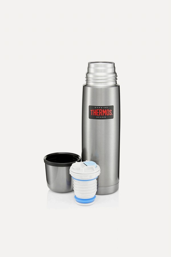 Light and Compact Stainless Steel Flask from Thermos