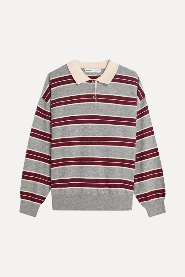 Polo Collar Sweater from Bershka