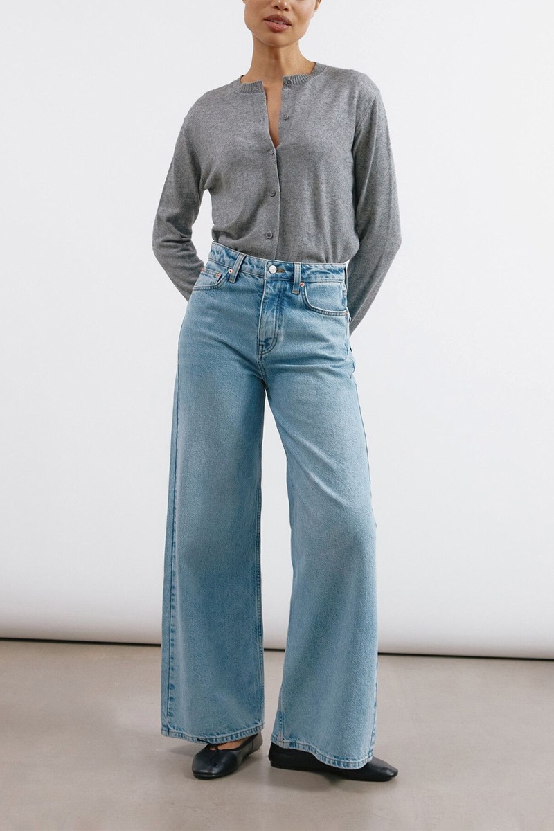 Full Length Wide Leg Jeans from Albaray
