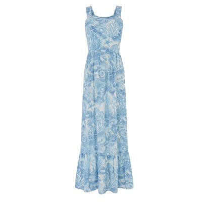 Shrimps Sea Tiered Maxi Dress