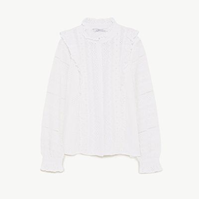 Embroidered Shirt from Zara