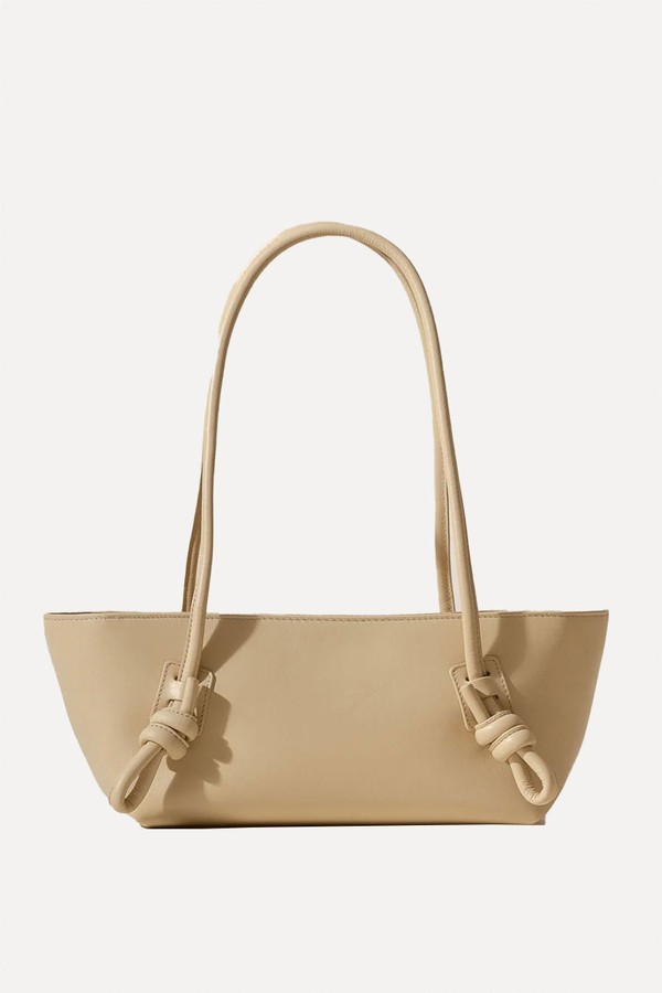 Fleca Knotted Leather Bag from Hereu
