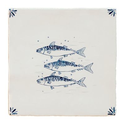 Cornish Delft Mackerel