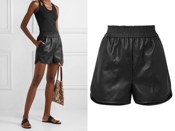 Stella Faux Leather Shorts from Wolford