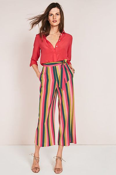 Catriona Stripe Culottes