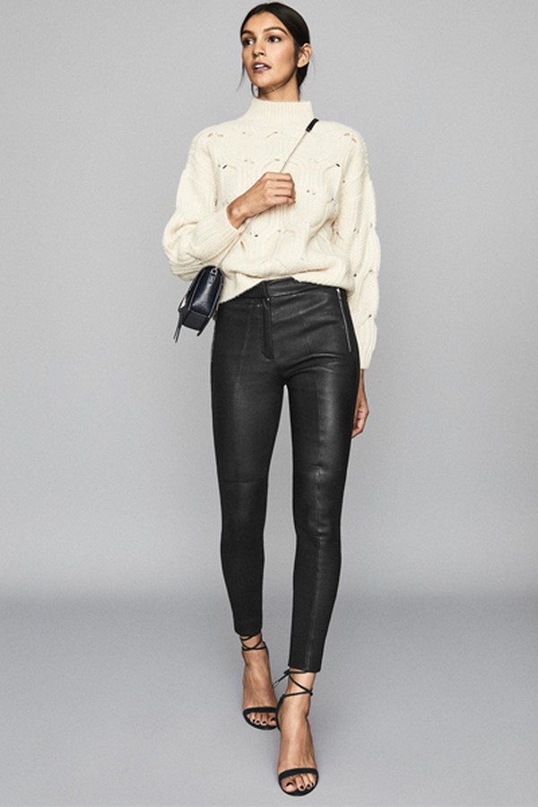 Leather Biker Leggings