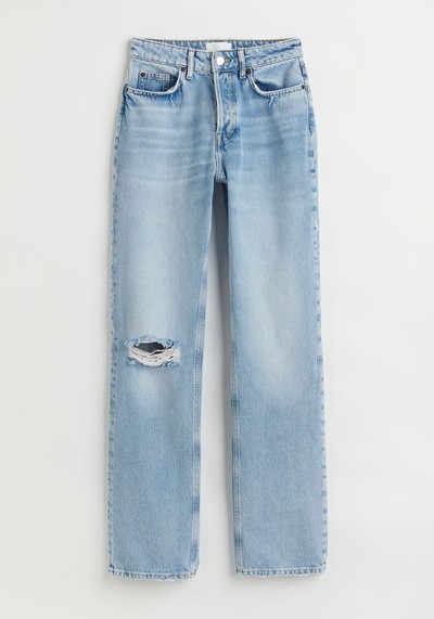 Straight High Jeans from H&M