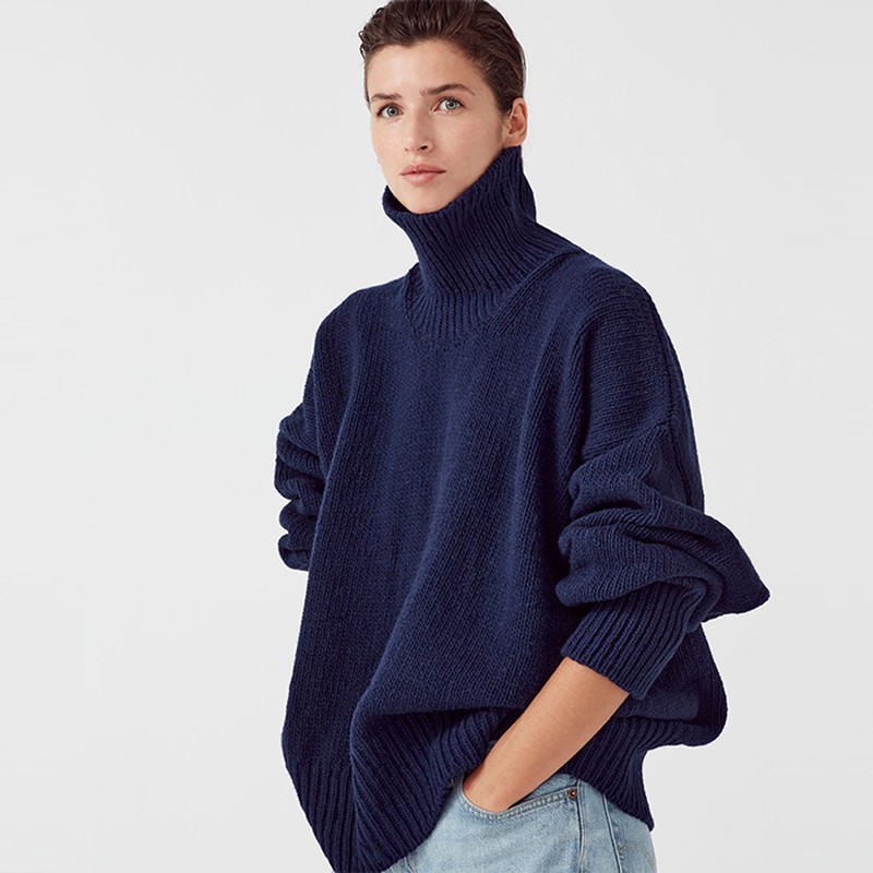 Jumper No 17 Navy, €220 | Babaa