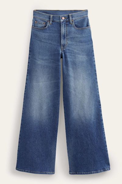 High Rise Wide Leg Jeans from Boden