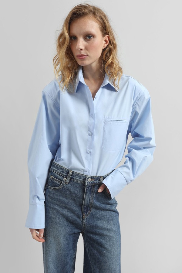 Auster Padded Shirt from The Frankie Shop