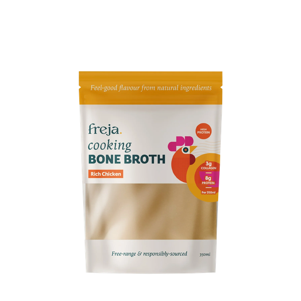 Rich Chicken Cooking Bone Broth from Freja