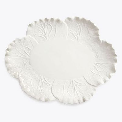 Lettuceware Oval Serving Platter from Tory Burch