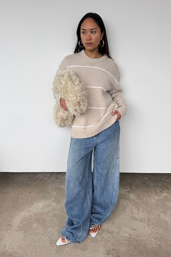 Striped Jumper from NavyGrey 