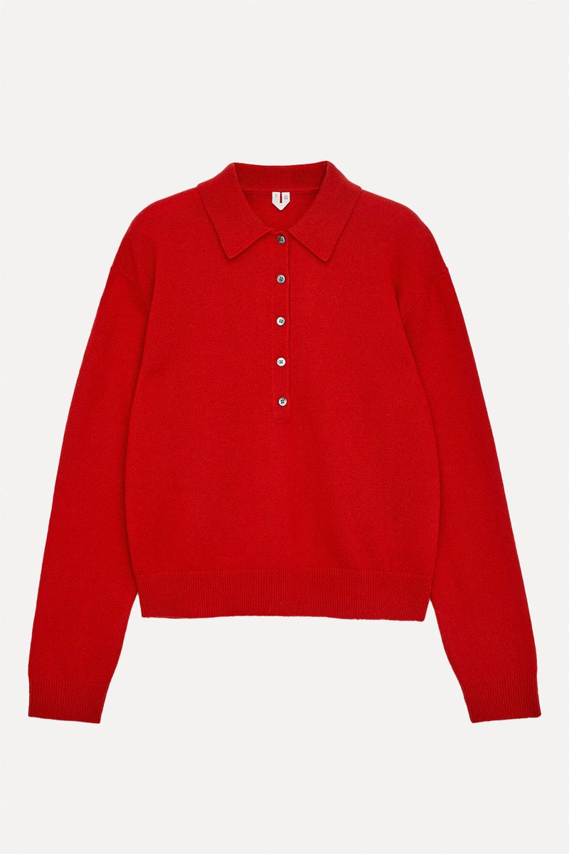 Wool Polo Jumper from Arket