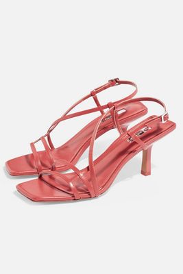 Coral Heeled Sandals