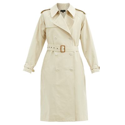 Tanner Belted Cotton-Blend Trench Coat from Nili Lotan