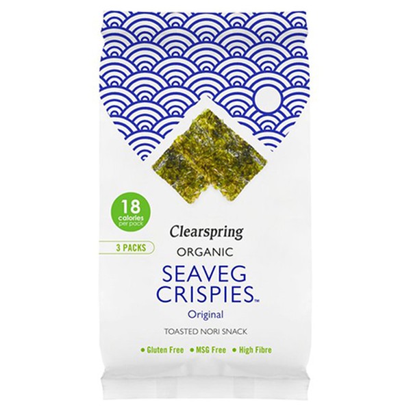 Organic Seaveg Crispies from Clearspring