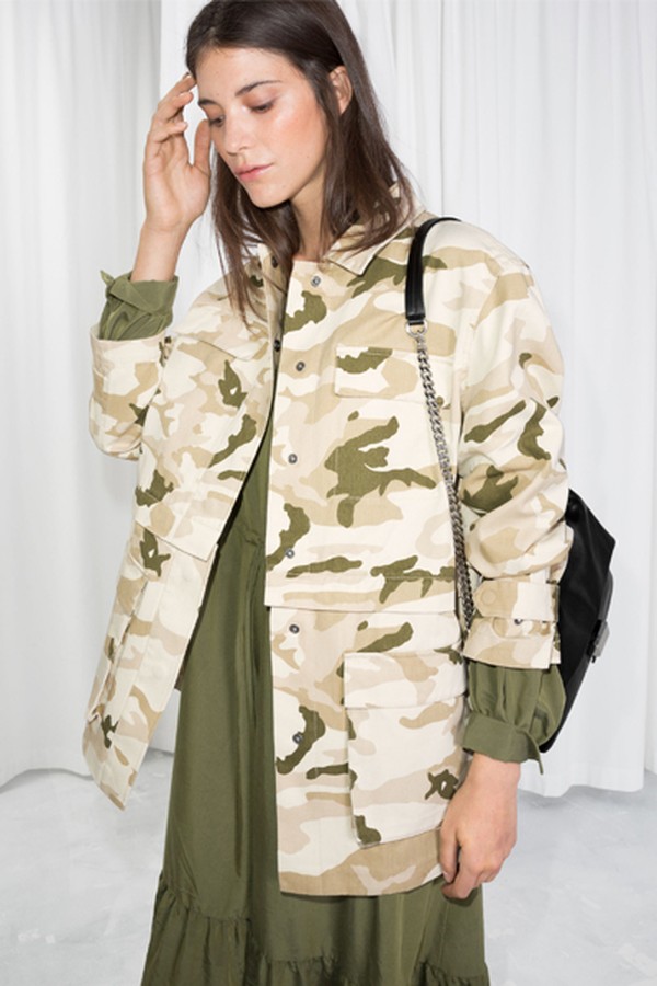 Camo Army Jacket from & Other Stories