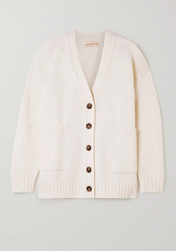 Tara Wool & Cashmere-Blend Cardigan from &Daughter