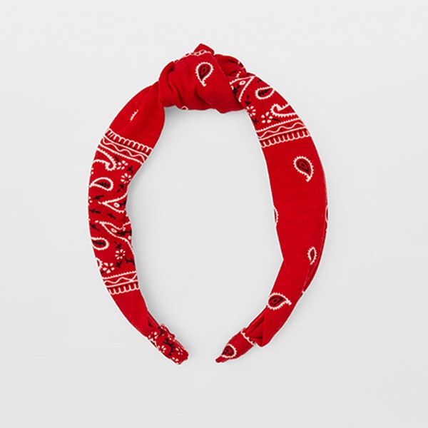 Bandanna-Style Headband from Bershka