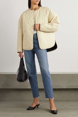 Quilted Cotton-Canvas Jacket, £420 | Totême