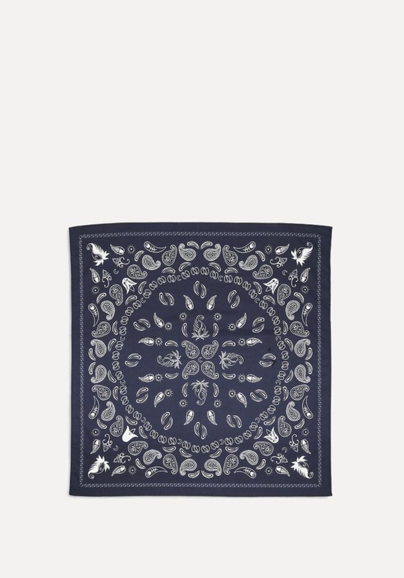 Cotton Paisley Scarf 