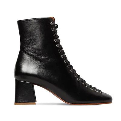 Becca Lace-Up Leather Boots from By Far