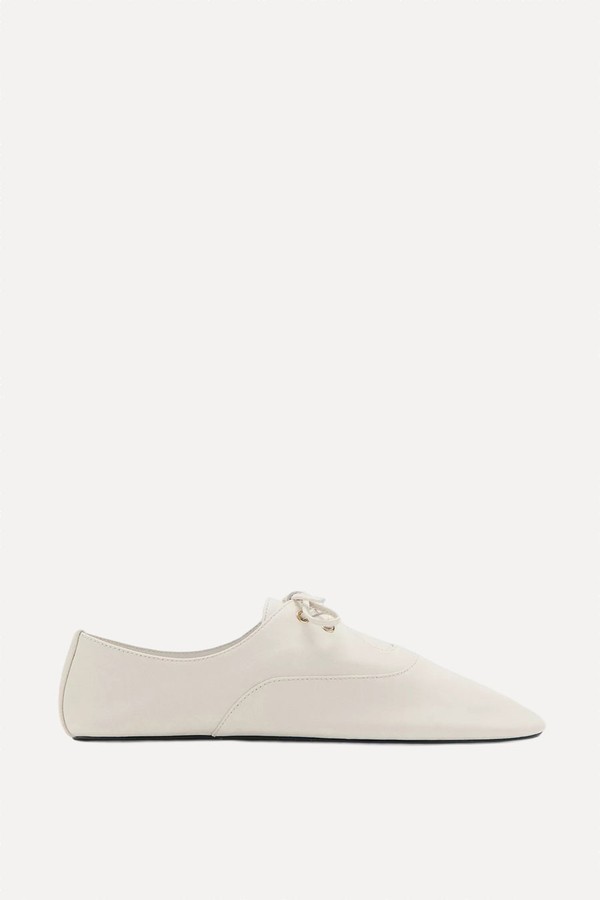 Lace-Up Leather Shoes from Mango