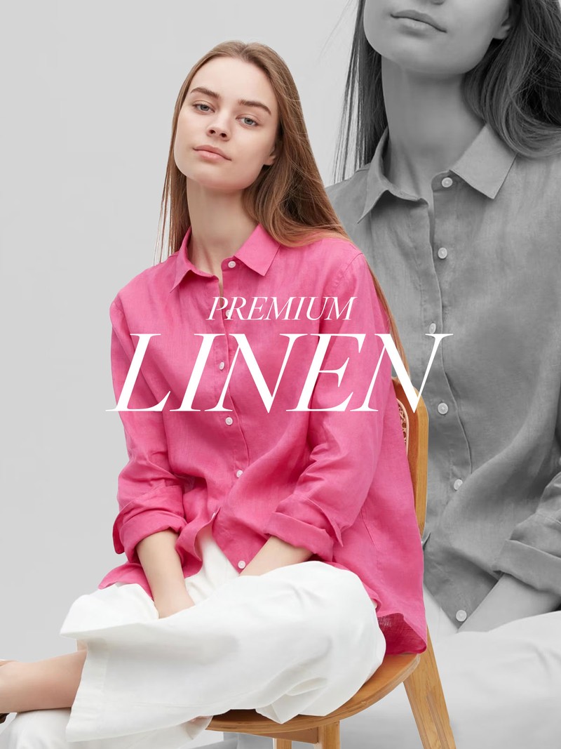 100% Premium Linen Shirt £39.90 