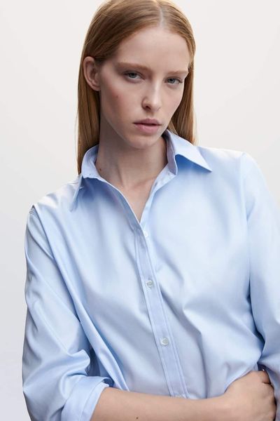 Oversize Cotton Shirt from Mango