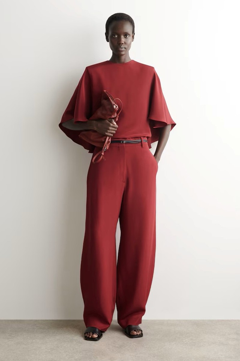 Silk Tulip Trousers