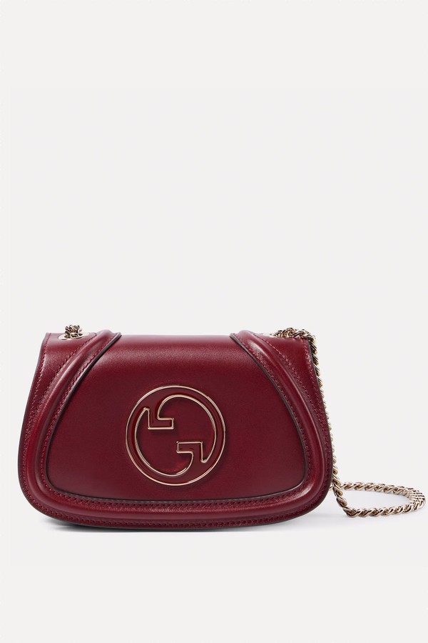 Blondie Mini Leather Shoulder Bag from Gucci