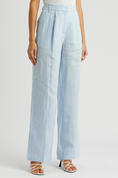 Straight-Leg Linen Trousers from Remain By Birger Christensen