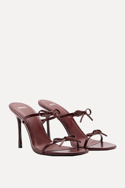 Sandal With Lace-Up Straps from Mango