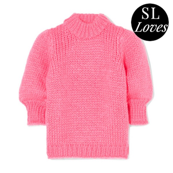 Julliard Mohair & Wool-Blend Sweater from GANNI