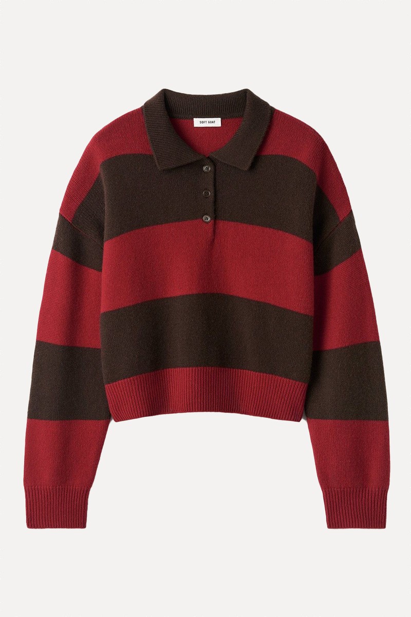 Striped Polo Shirt from  Soft Goat