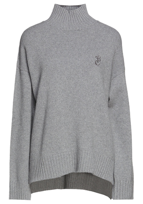 Merino Wool And Cashmere-Blend Turtleneck Sweater from Ganni