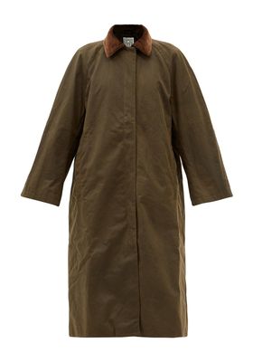 Country Waxed-Cotton Coat from Totême