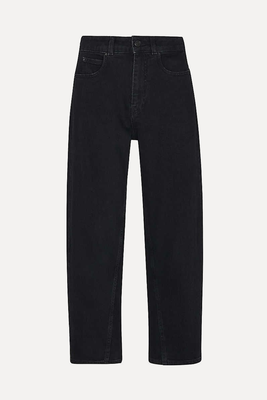 Barrel High-Rise Straight-Leg Jeans from Whistles