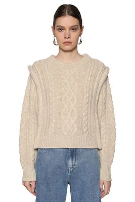 Tyle Wool Cable Knit Sweater from Isabel Marant Étoile