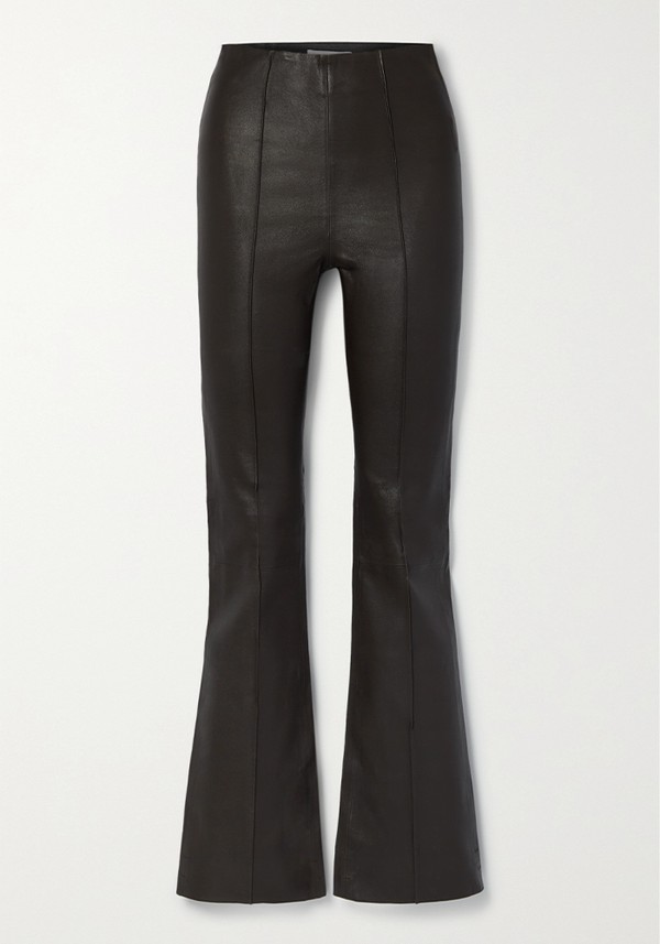 Leather Flared Pants from Remain Birger Christensen 