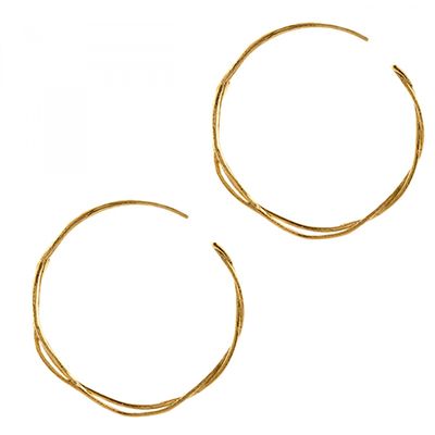 Fine Twist Earrings from Alex Monroe