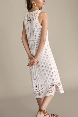 Cotton Crochet Dress from Massimo Dutti