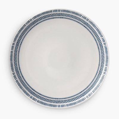 Chevron Dinner Plate from Ellen DeGeneres X Royal Doulton