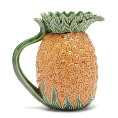 Pineapple Earthenware Pitcher from Bordallo Pinheir